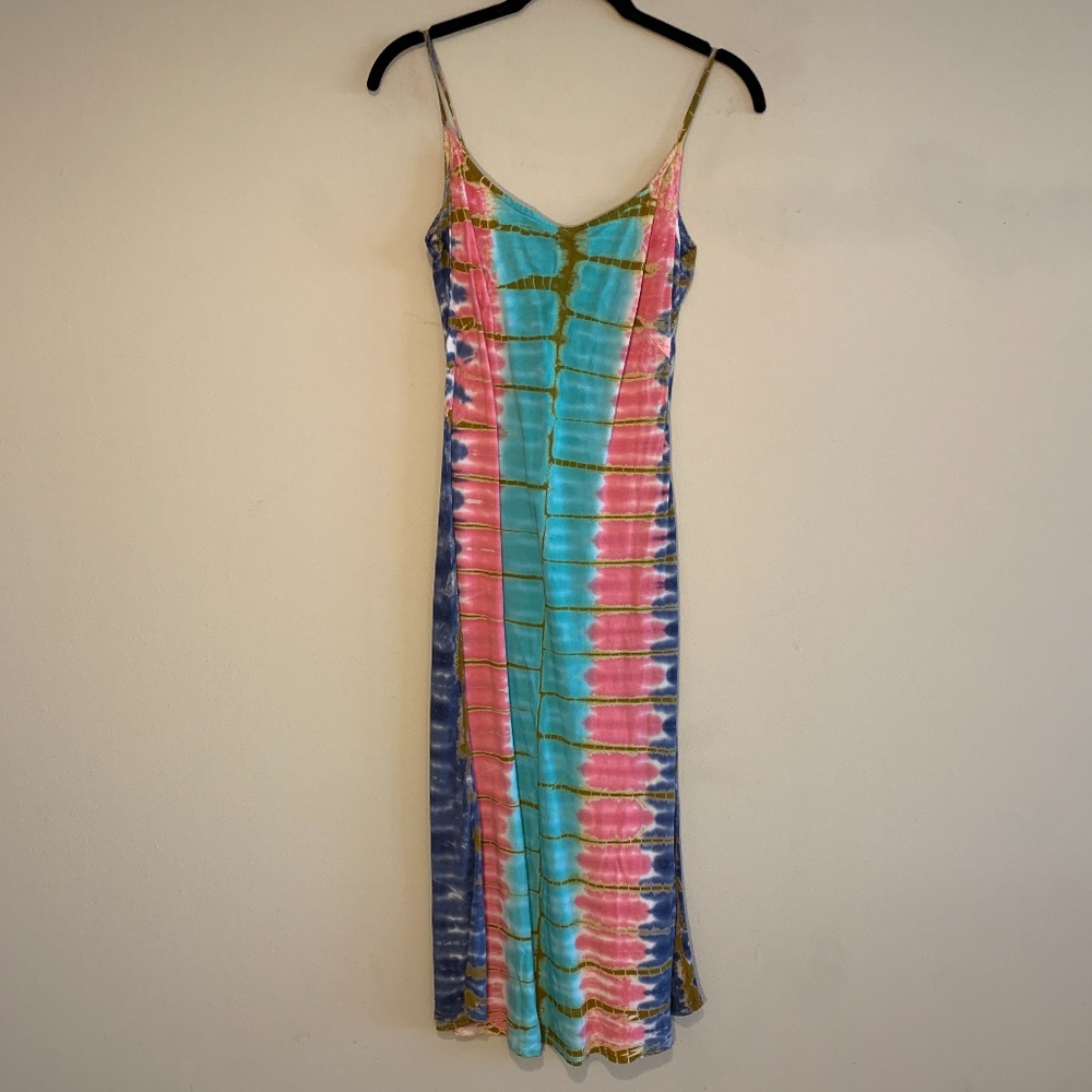 Lucky Brand Tie-Dye Midi Dress